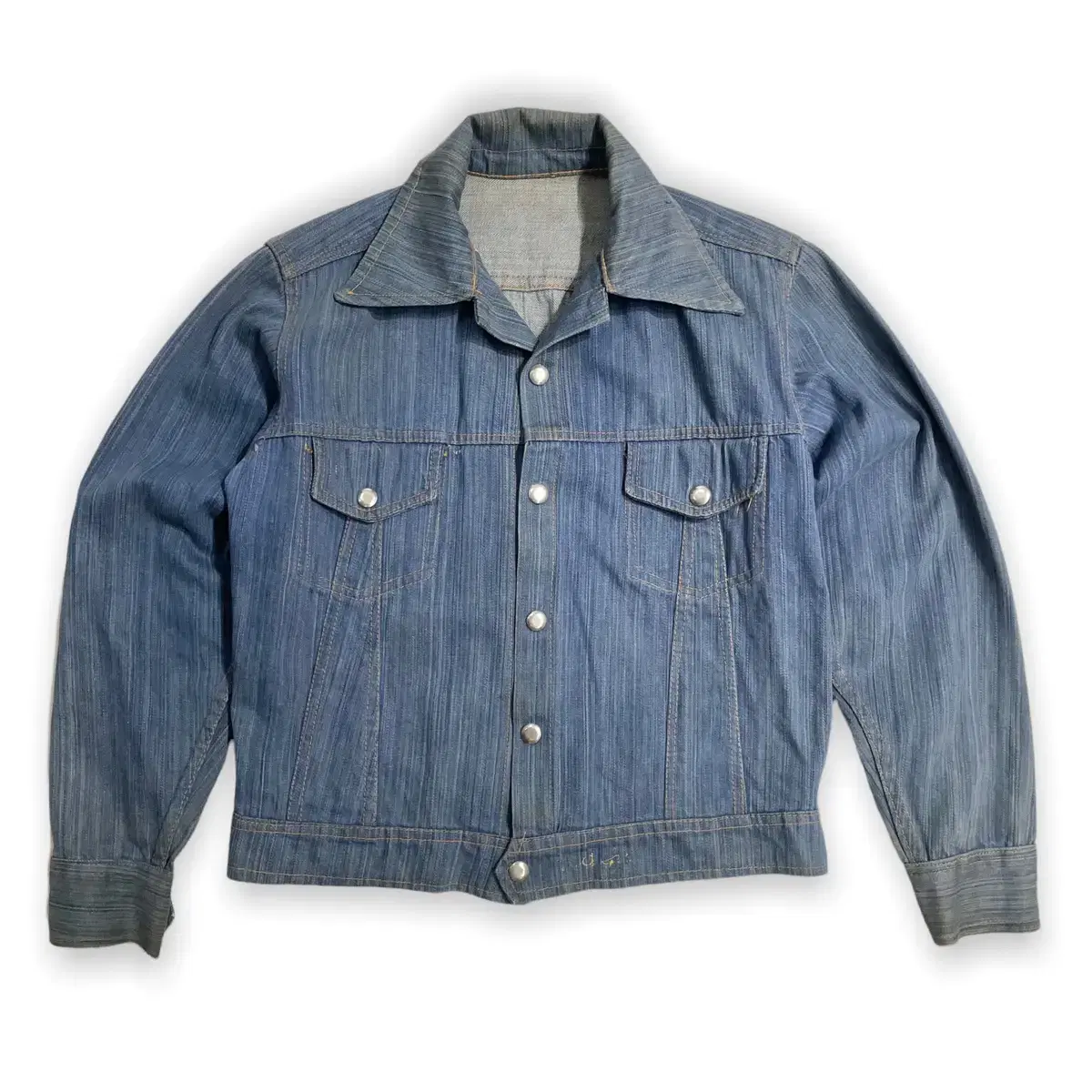 60s 70s Unknown Western Denim Jacket